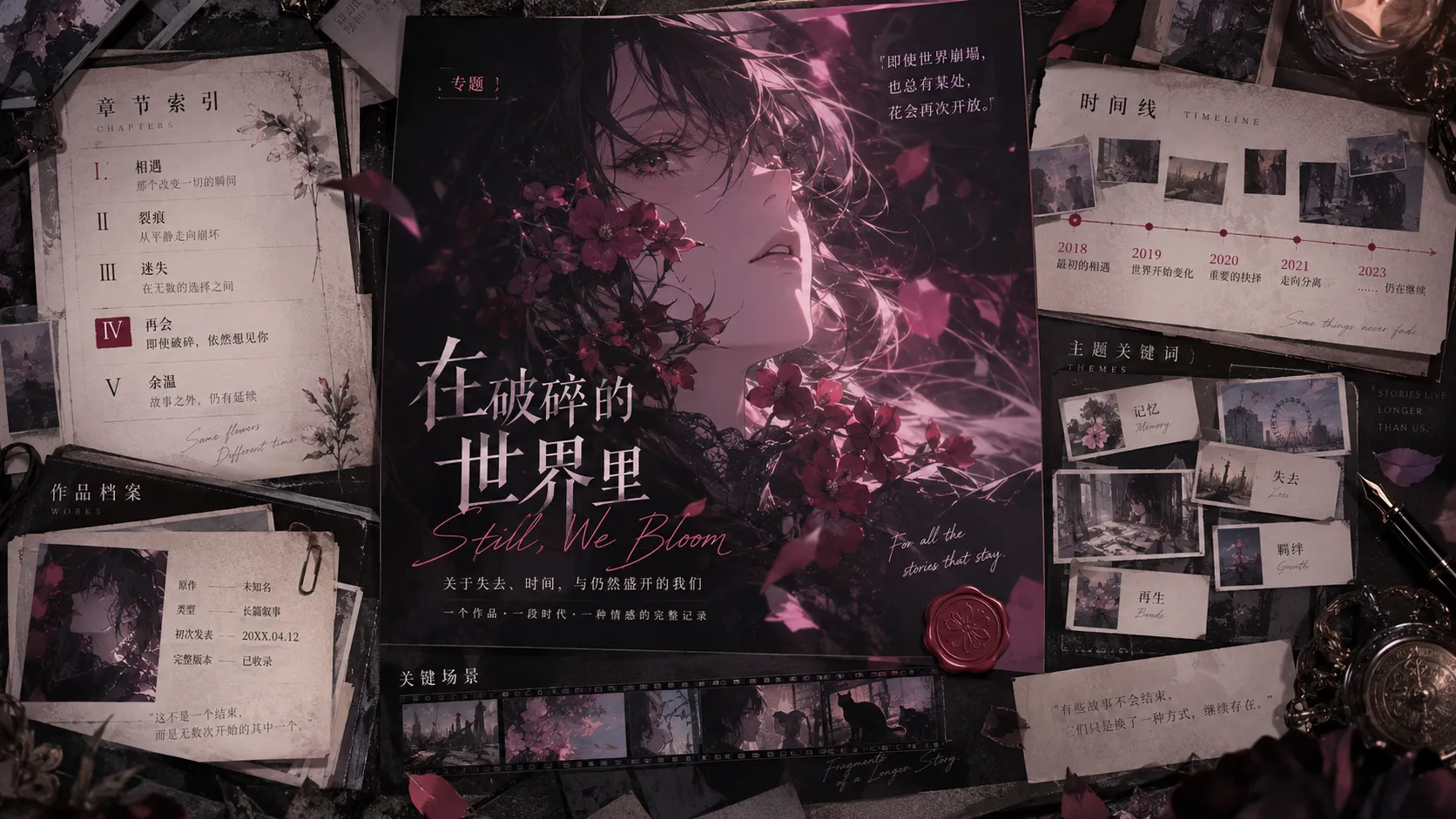 动漫主题专题视觉